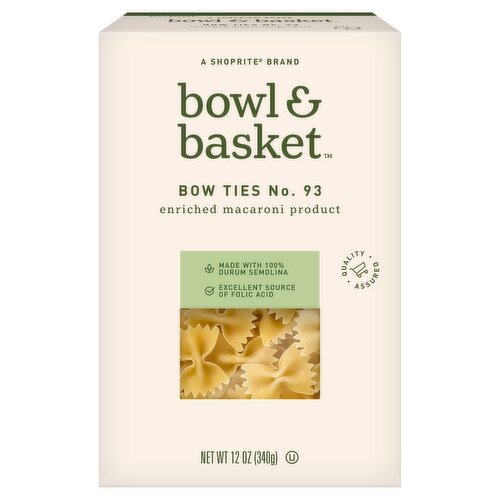 Bowl & Basket Bow Ties Pasta, 12 oz