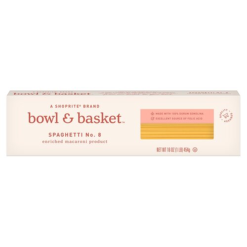Bowl & Basket Spaghetti No. 8 Pasta, 16 oz