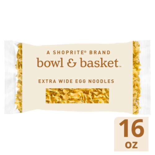 Bowl & Basket Extra Wide Egg Noodles, 16 oz