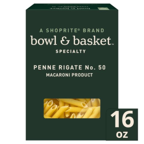 Bowl & Basket Specialty Penne Rigate No. 50 Pasta, 16 oz