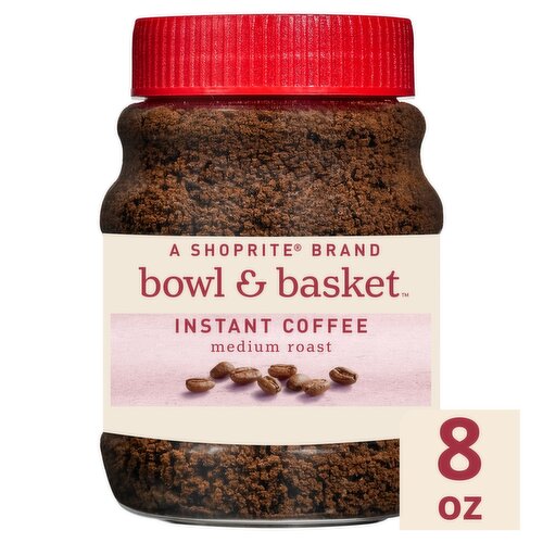 Bowl & Basket Medium Roast Instant Coffee, 8 oz