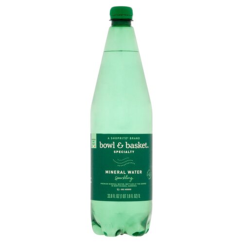 Bowl & Basket Specialty Sparkling Mineral Water, 33.8 fl oz