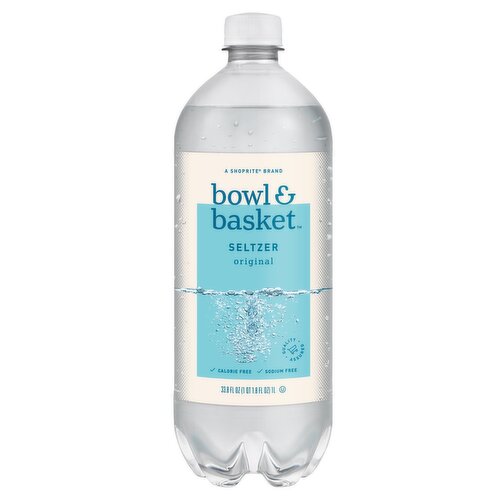 Bowl & Basket Original Seltzer, 33.8 fl oz