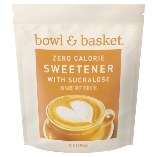 Bowl & Basket Zero Calorie Sweetener with Sucralose, 9.7 oz