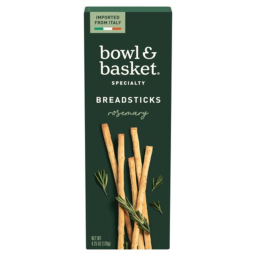 Bowl & Basket Specialty Rosemary Breadsticks, 4.25 oz
