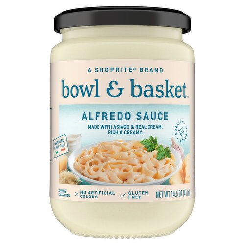 Bowl & Basket Alfredo Sauce, 14.5 oz