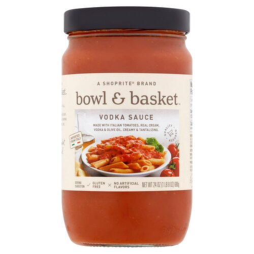 Bowl & Basket Vodka Sauce, 24 oz