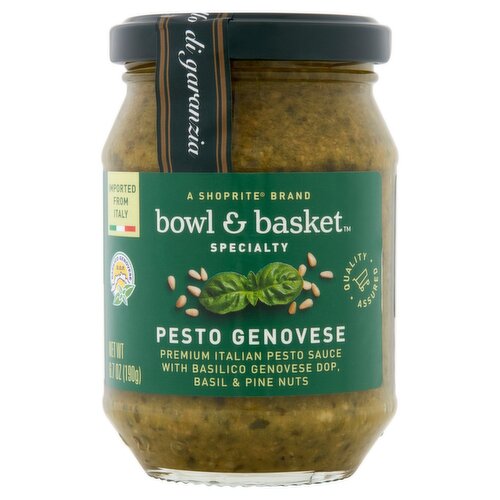 Bowl & Basket Specialty Pesto Genovese Sauce, 6.7 oz