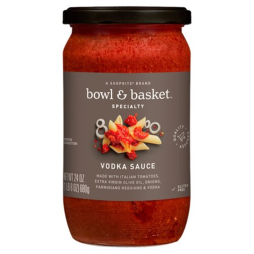 Bowl & Basket Specialty Vodka Sauce, 24 oz