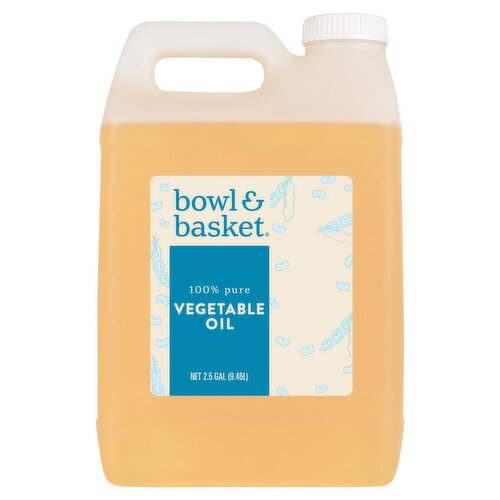 Bowl & Basket 100% Pure Vegetable Oil, 2.5 gal