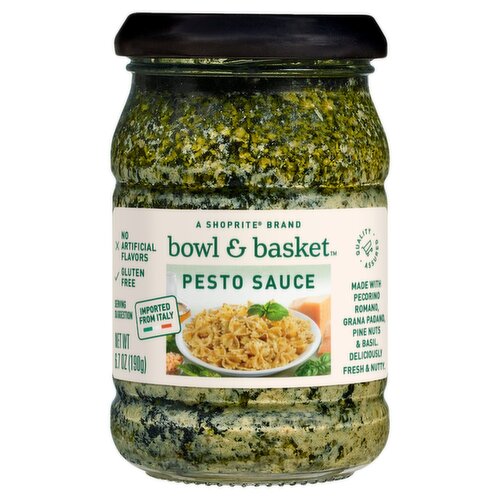 Bowl & Basket Pesto Sauce, 6.7 oz