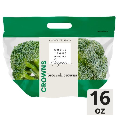 Wholesome Pantry Organic Broccoli Crowns, 16 oz