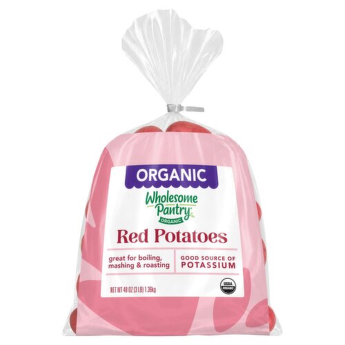 Wholesome Pantry Organic Fresh Red Potatoes, 48 oz