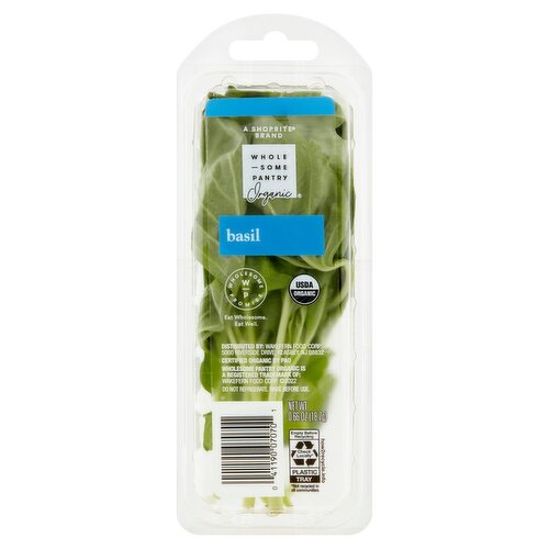 Wholesome Pantry Organic Basil, 0.66 oz