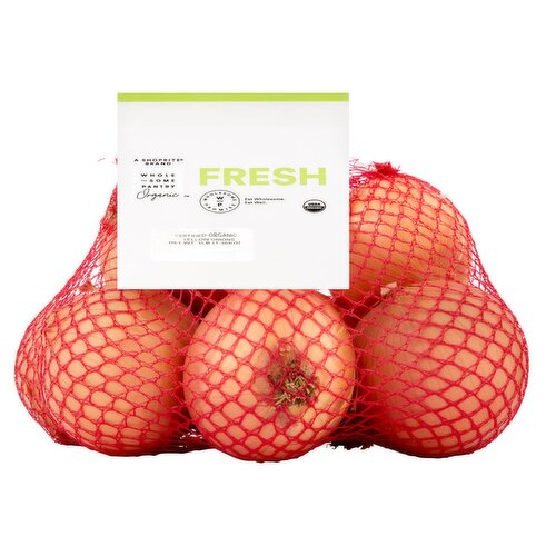 Wholesome Pantry Organic Fresh Yellow Onions, 3 lb