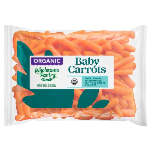 Wholesome Pantry Organic Baby Carrots, 32 oz
