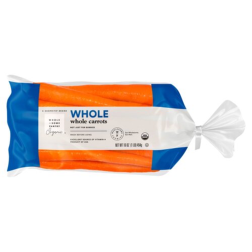 Wholesome Pantry Organic Whole Carrots, 16 oz