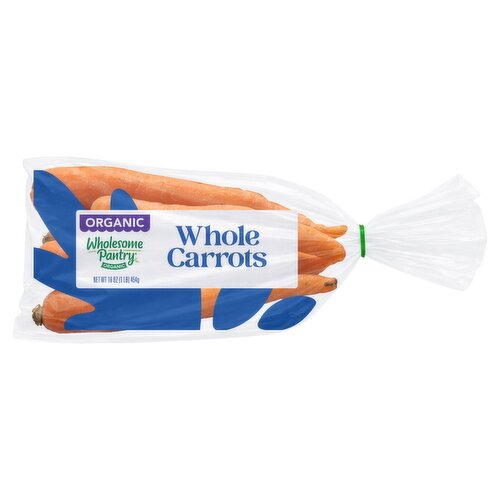 Wholesome Pantry Organic Whole Carrots, 16 oz
