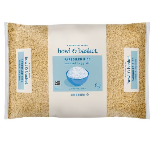 Bowl & Basket Enriched Long Grain Parboiled Rice, 20 lb