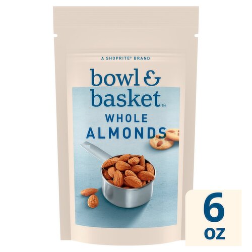 Bowl & Basket Whole Almonds, 6 oz