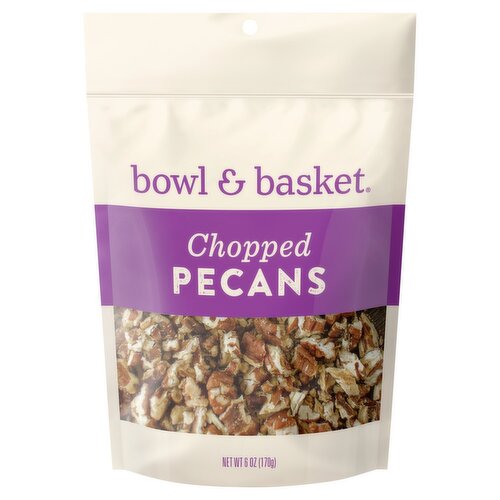 Bowl & Basket Chopped Pecans, 6 oz