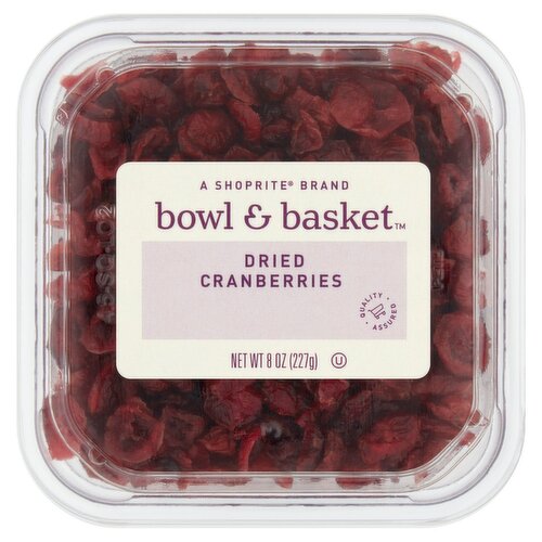 Bowl & Basket Dried Cranberries, 8 oz