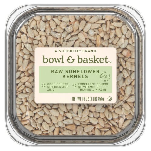 Bowl & Basket Raw Sunflower Kernels, 16 oz