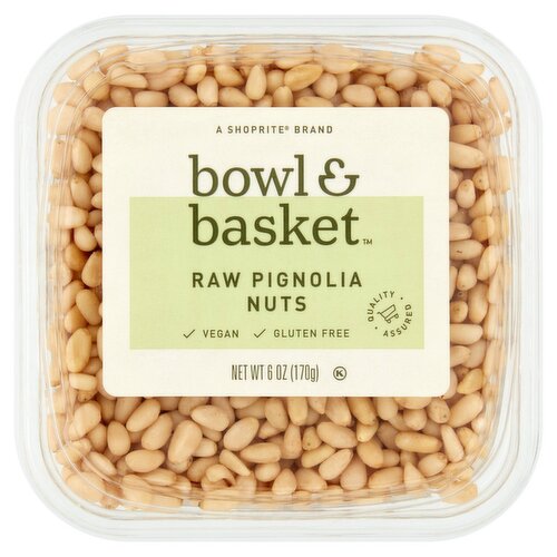 Bowl & Basket Raw Pignolia Nuts, 6 oz