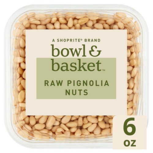 Bowl & Basket Raw Pignolia Nuts, 6 oz