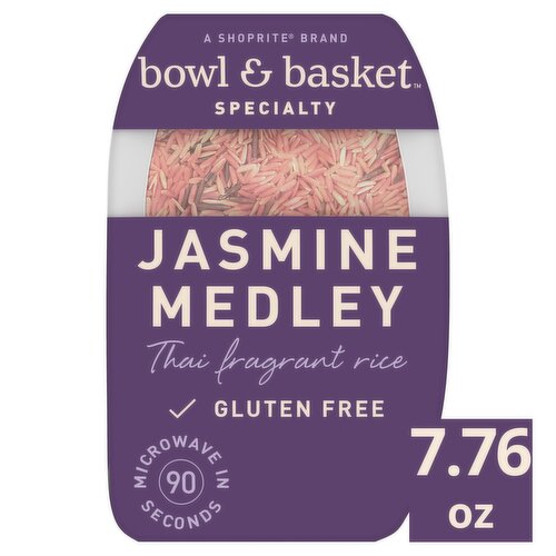 Bowl & Basket Specialty Jasmine Medley Thai Fragrant Rice, 7.76 oz