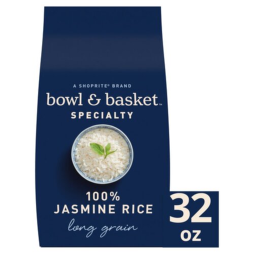 Bowl & Basket Specialty Long Grain 100% Jasmine Rice, 32 oz