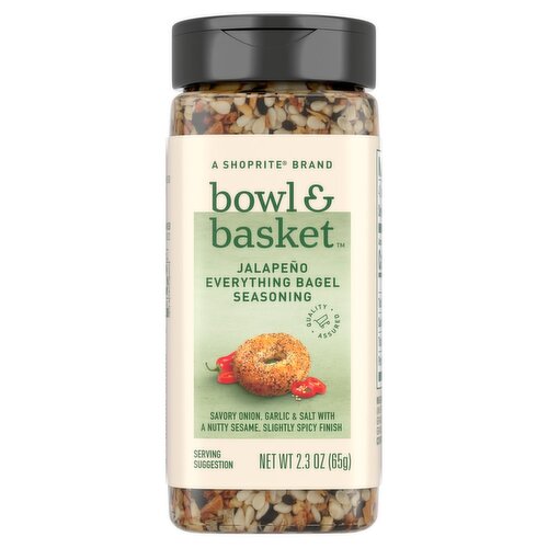 Bowl & Basket Jalapeño Everything Bagel Seasoning, 2.3 oz