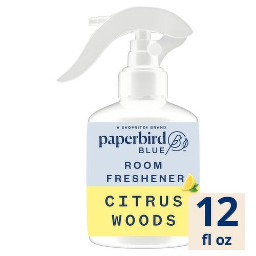 Paperbird Blue Citrus Woods Room Freshener, 12 fl oz
