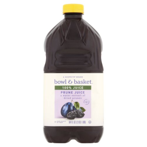 Bowl & Basket Prune 100% Juice, 64 fl oz