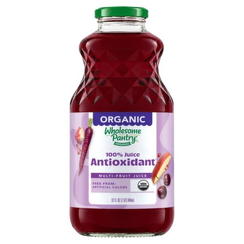 Wholesome Pantry Organic Antioxidant Multi-Fruit 100% Juice, 32 fl oz