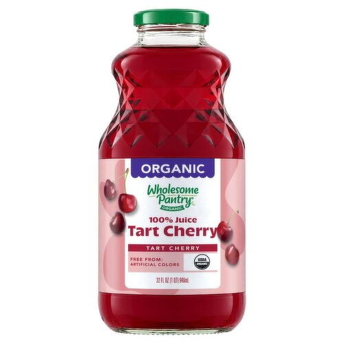 Wholesome Pantry Organic Tart Cherry 100% Juice, 32 fl oz