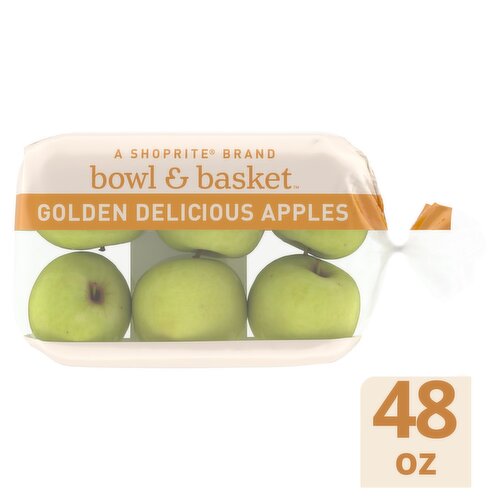 Bowl & Basket Golden Delicious Apples, 48 oz