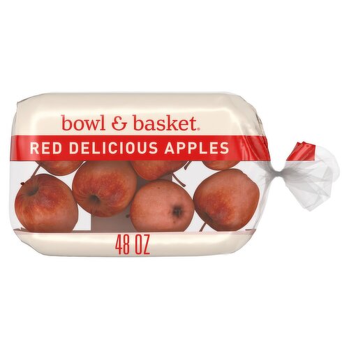 Bowl & Basket Red Delicious Apples, 48 oz