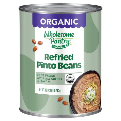 Wholesome Pantry Organic Refried Pinto Beans, 16 oz