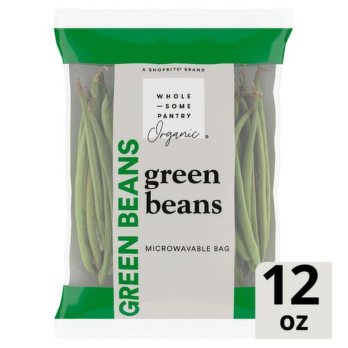 Wholesome Pantry Organic Green Beans, 12 oz