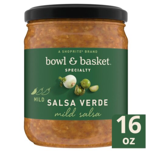 Bowl Basket Specialty Salsa Verde Mild 16 oz