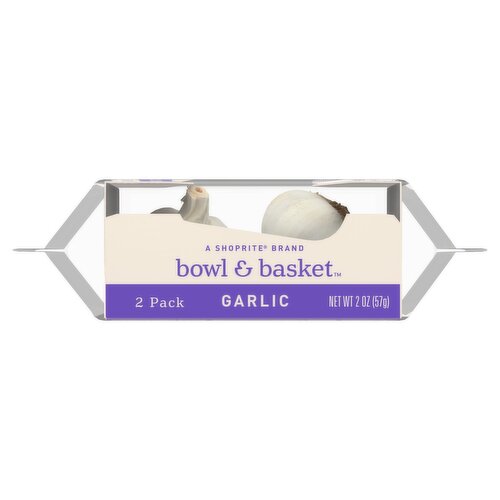 Bowl & Basket Garlic, 2 count, 2 oz