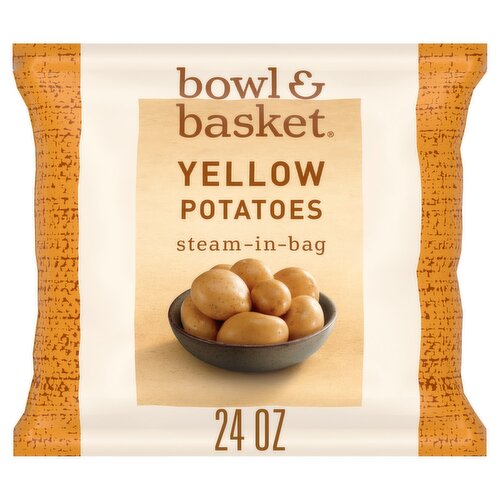 Bowl & Basket Steam in Bag Yellow Potatoes, 24 oz