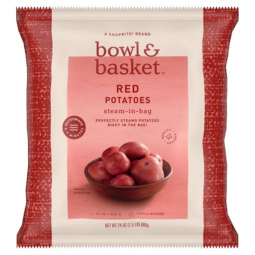 Bowl & Basket Steam-in-Bag Red Potatoes, 24 oz