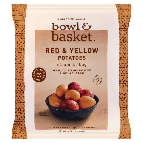 Bowl & Basket Steam-in-Bag Red & Yellow Potatoes, 24 oz