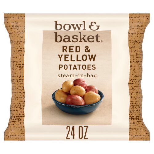 Bowl & Basket Steam in Bag Red & Yellow Potatoes, 24 oz