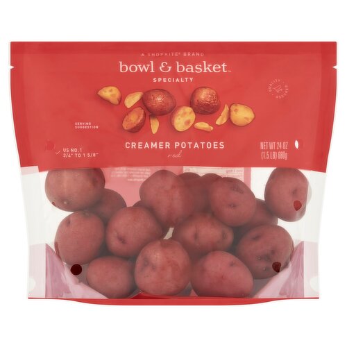 Bowl & Basket Specialty Red Creamer Potatoes, 24 oz