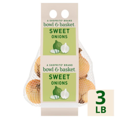 Bowl & Basket Sweet Onions, 3 lb