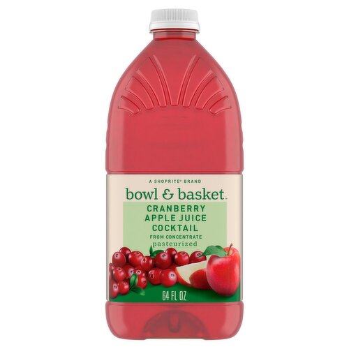 Bowl & Basket Cranberry Apple Juice Cocktail, 64 fl oz