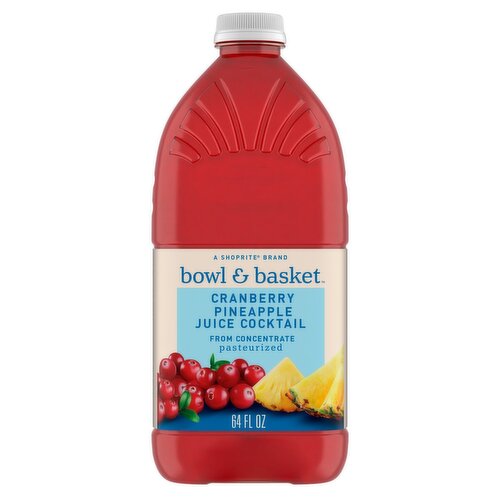 Bowl & Basket Cranberry Pineapple Juice Cocktail, 64 fl oz